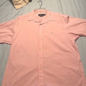 Polo Ralph Lauren pink dress shirt
